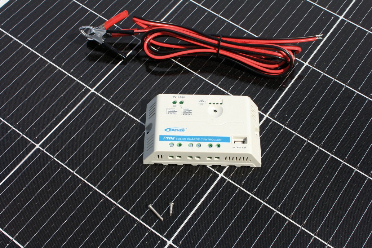 1852 Solcellepakke 160 W komplett sett - Marine & Caravan