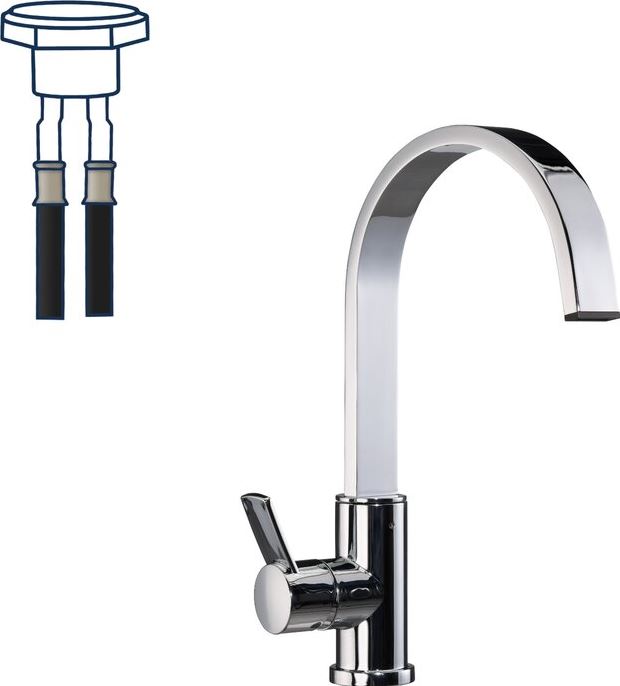 Blandebatteri Consept S90 med bryter og Uniquick