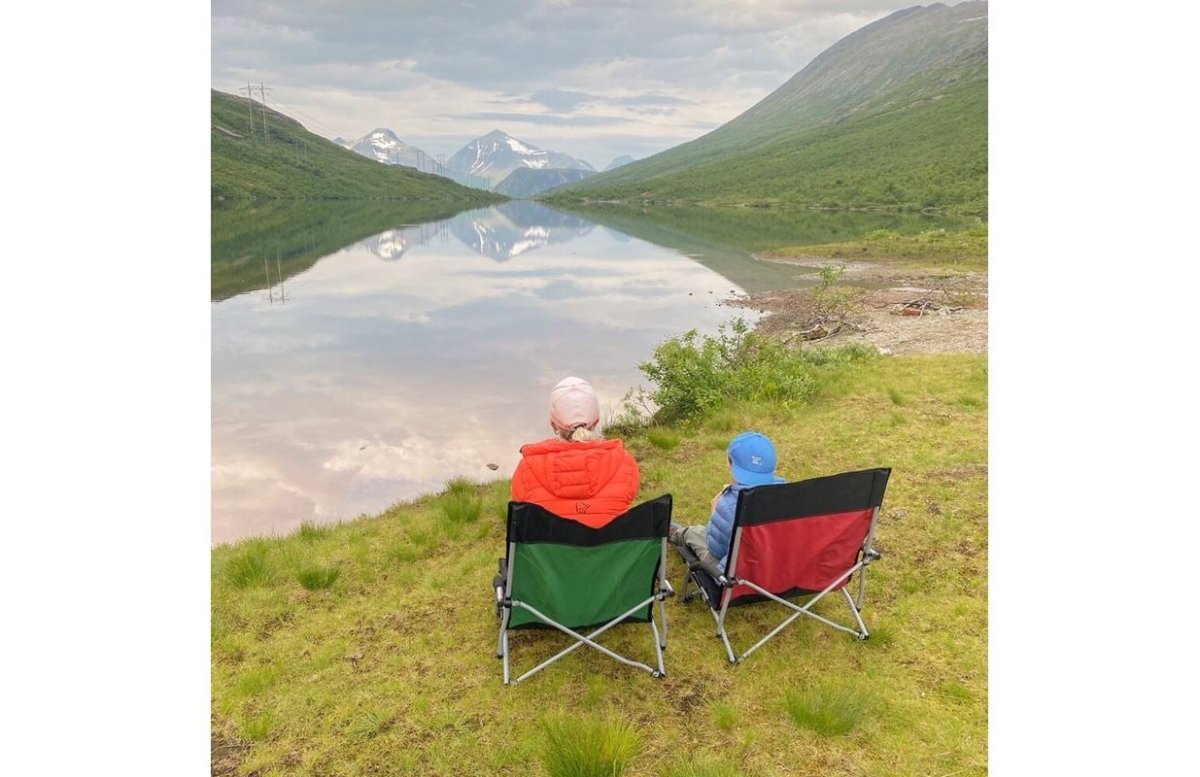 Campingstol Kampa Sandy Low Mørk grå - Marine & Caravan