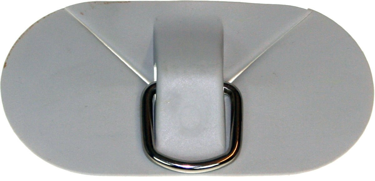 D - ring med feste, PVC, grå - Marine & Caravan