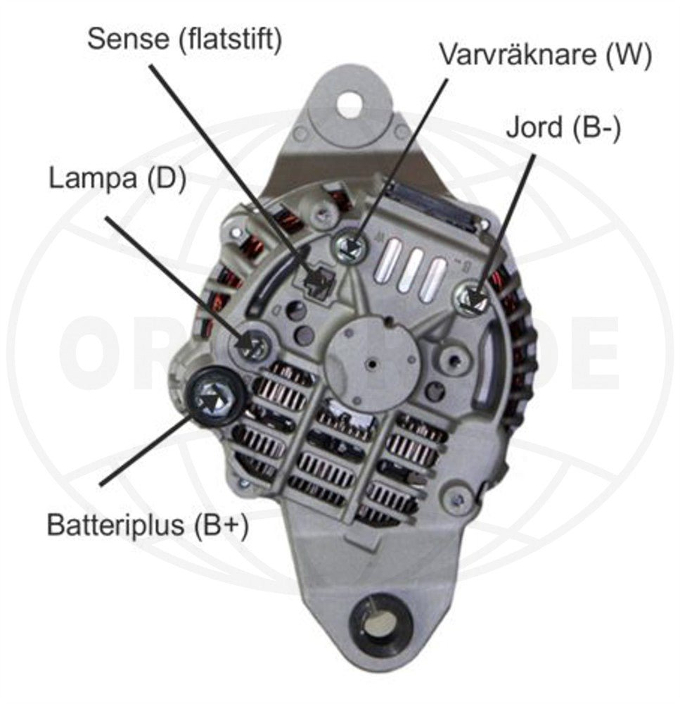 Dynamo, 12V, 115Ah, D1-13, D1-20, D1-30, D2-40, D2-55, D2-75, D4, D6 - Marine & Caravan