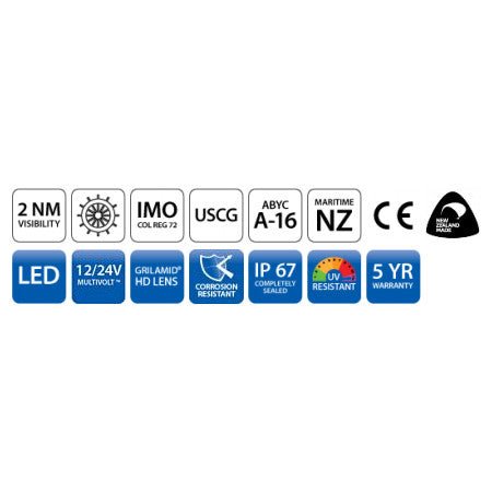 Hella NaviLED 360 Compact ankerlanterne - Marine & Caravan