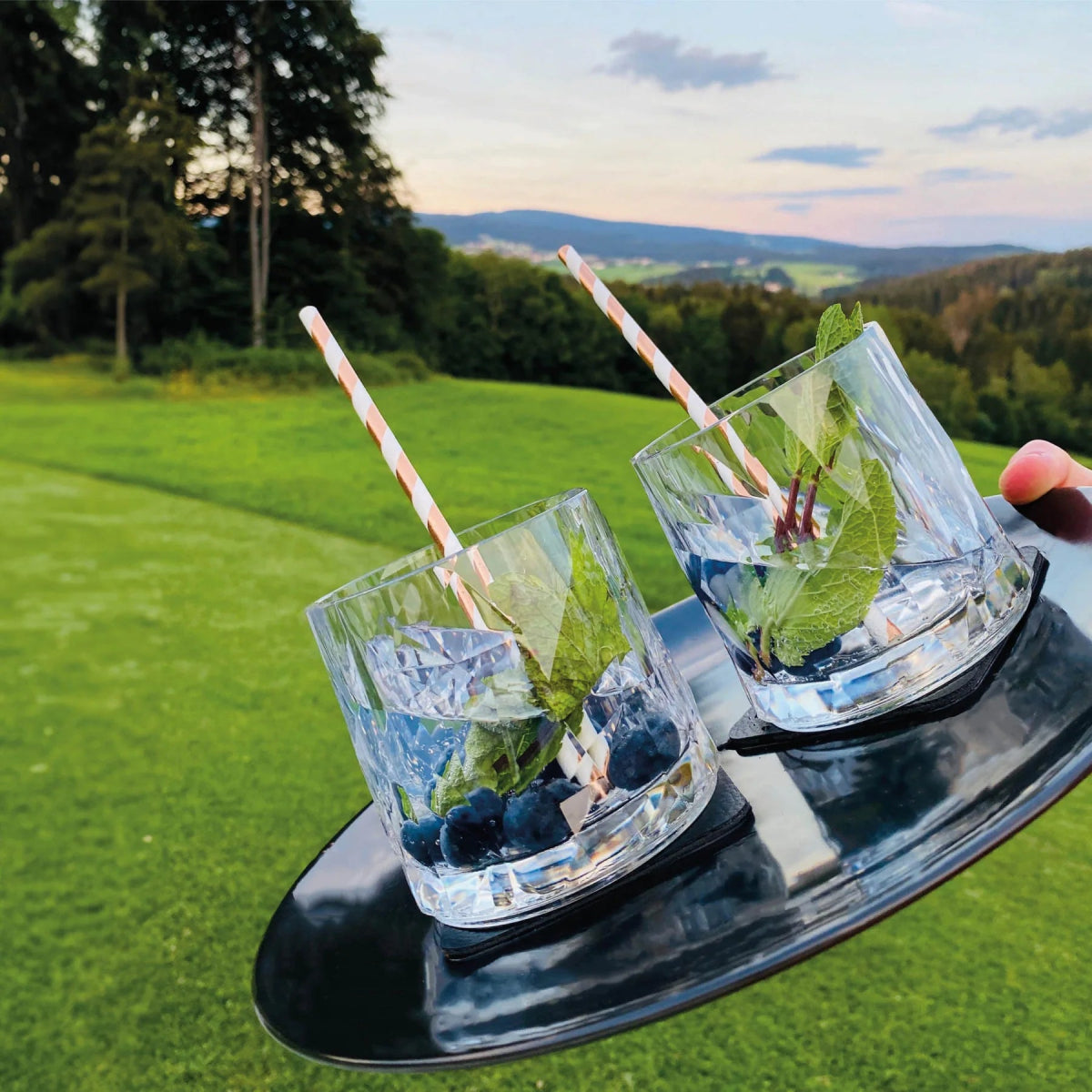 Magnetisk Glass Tumbler Plast - 2 stk - Marine & Caravan