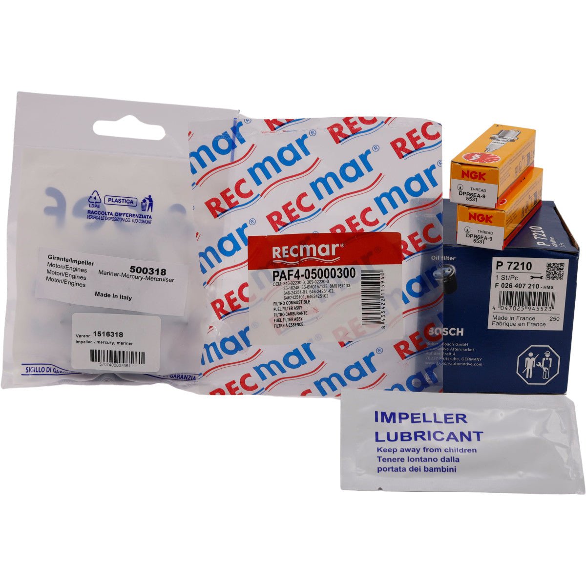 Mercury Servicekit 8, 9.9HK - Marine & Caravan