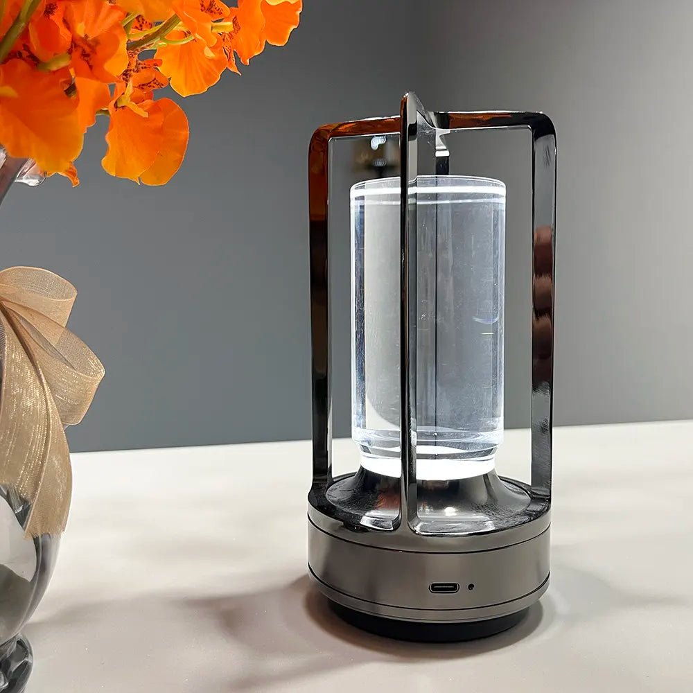 Oppladbar Lampe Sort - Marine & Caravan