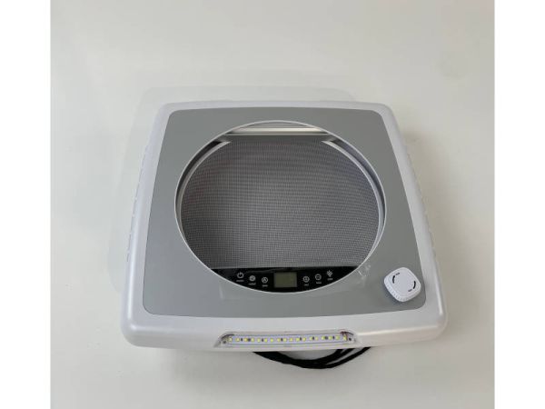 Takluke FMT Fan Plus 40x40 svart - Marine & Caravan