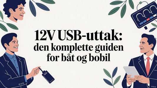 12v usb uttak: Den komplette guiden for båt og bobil - Marine & Caravan