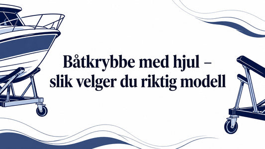 Båtkrybbe med hjul – slik velger du riktig modell - Marine & Caravan