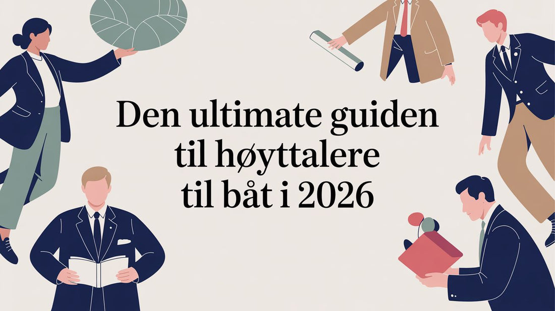 Den ultimate guiden til høyttalere til båt i 2026 - Marine & Caravan
