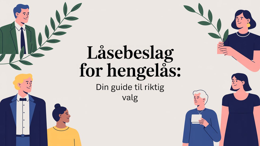 Låsebeslag for hengelås: Din guide til riktig valg - Marine & Caravan