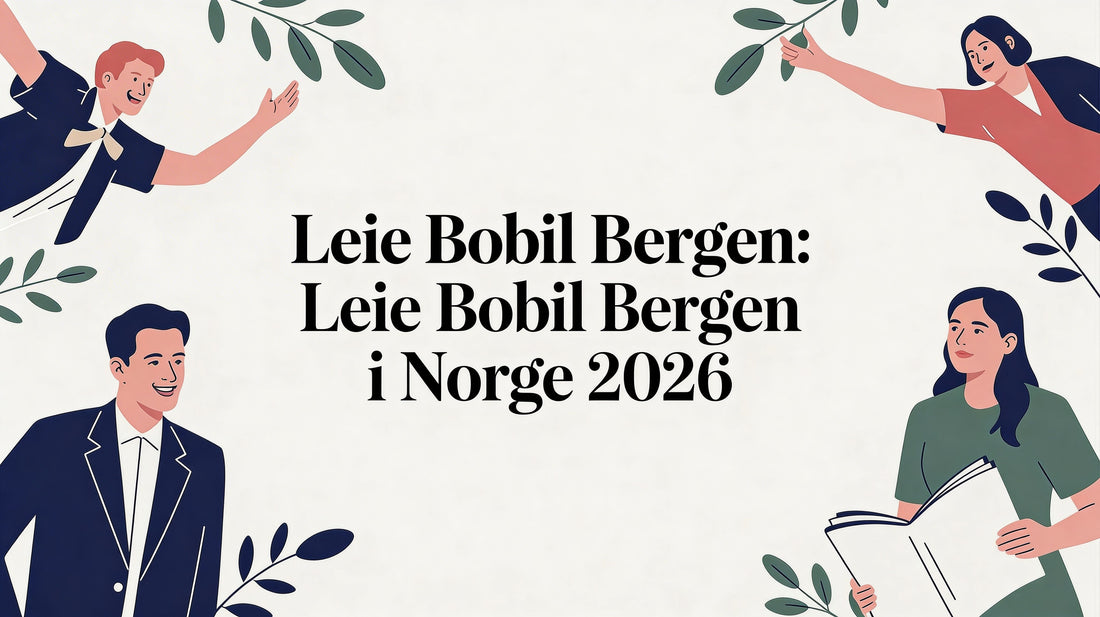 Leie bobil bergen: leie bobil bergen i Norge 2026 - Marine & Caravan
