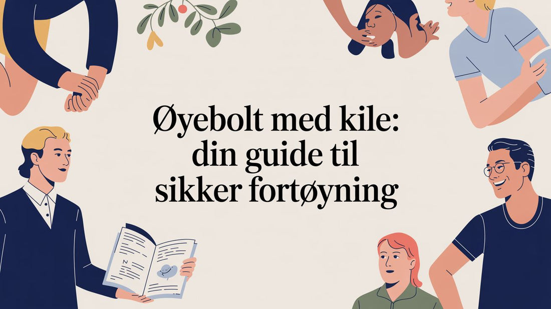 Øyebolt med kile: Din guide til sikker fortøyning - Marine & Caravan