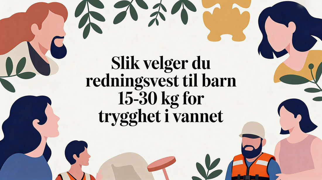 Slik velger du redningsvest barn 15-30 kg for trygghet i vannet - Marine & Caravan