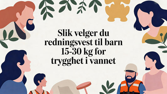 Slik velger du redningsvest barn 15-30 kg for trygghet i vannet - Marine & Caravan