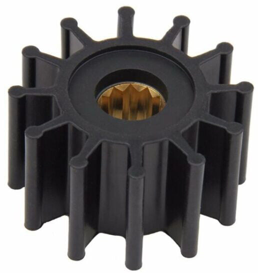 Impeller for Yanmar 3JH2E, 36 hk
3JH2TE, 45 hk
4JH, 44,55,66,77 hk
4JH2, 48 hk
4JH2-UTE, 96 hk