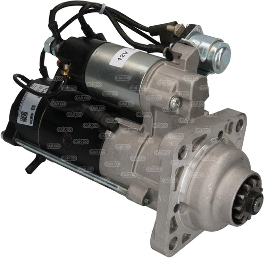 Starter, 12V, 11 tenner - Volvo Penta D4, D6