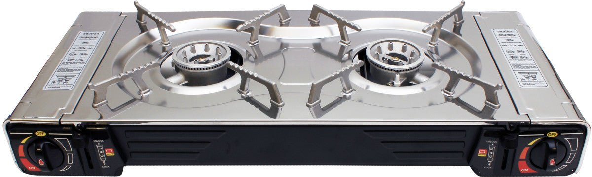 1852 Dobbelt kokeapparat grill/gass - Marine & Caravan