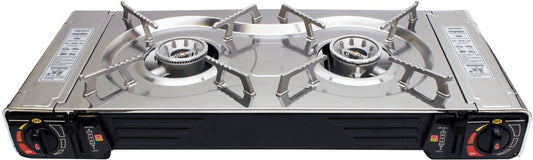 1852 Dobbelt kokeapparat grill/gass - Marine & Caravan