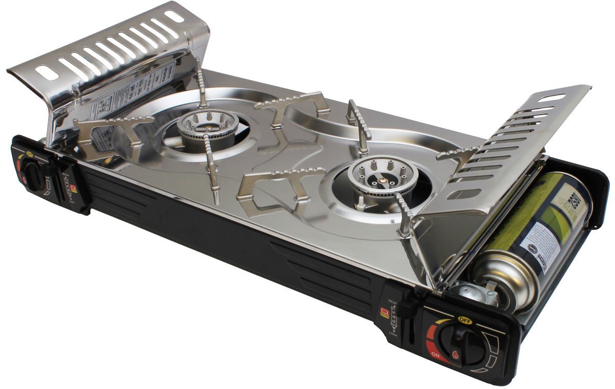 1852 Dobbelt kokeapparat grill/gass - Marine & Caravan