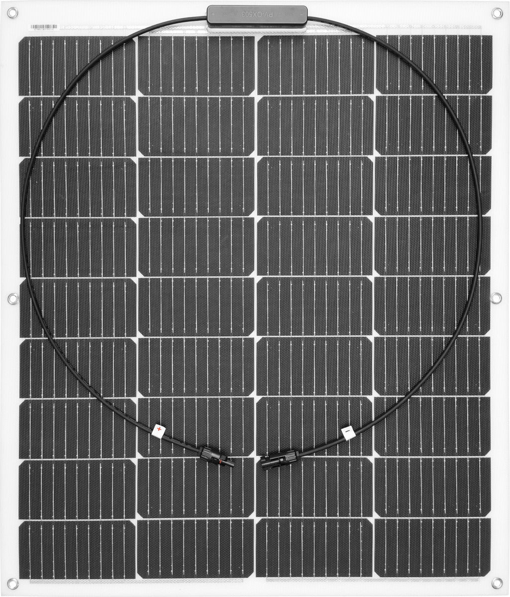 1852 Fleksibelt Solcellepanel 100 W - Marine & Caravan