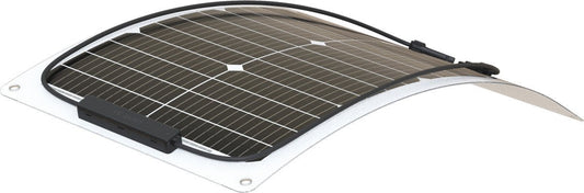 1852 Fleksibelt Solcellepanel 50 W - Marine & Caravan