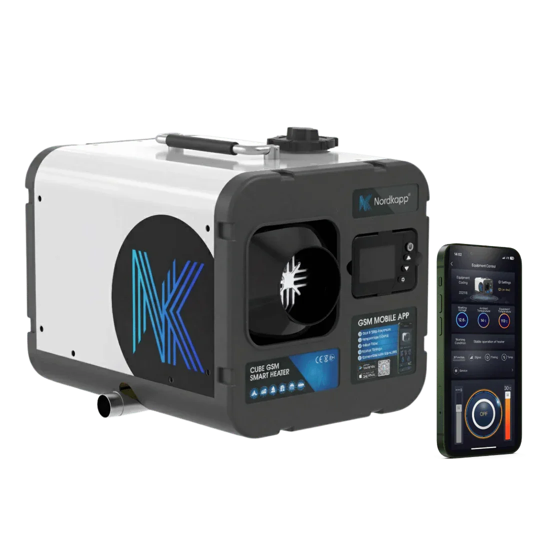 Cube GSM 4G/﻿5G Dieselluftvarmer - 5kW / 8kW