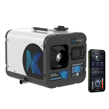Cube GSM 4G/﻿5G Dieselluftvarmer - 5kW / 8kW