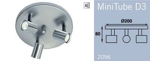 Taklampe Mini Tube LED