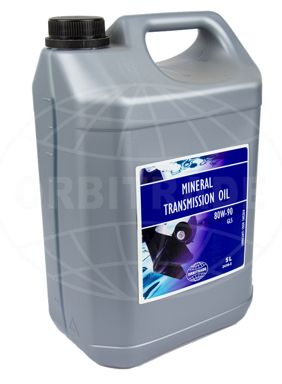 Orbitrade Marine drev- & gearolje, Mineral 80W-90, 5L