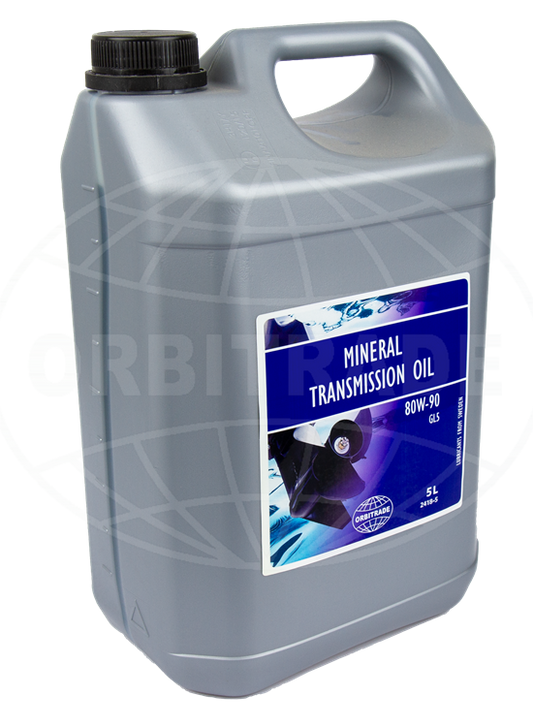 Orbitrade Marine drev- & gearolje, Mineral 80W-90, 5L