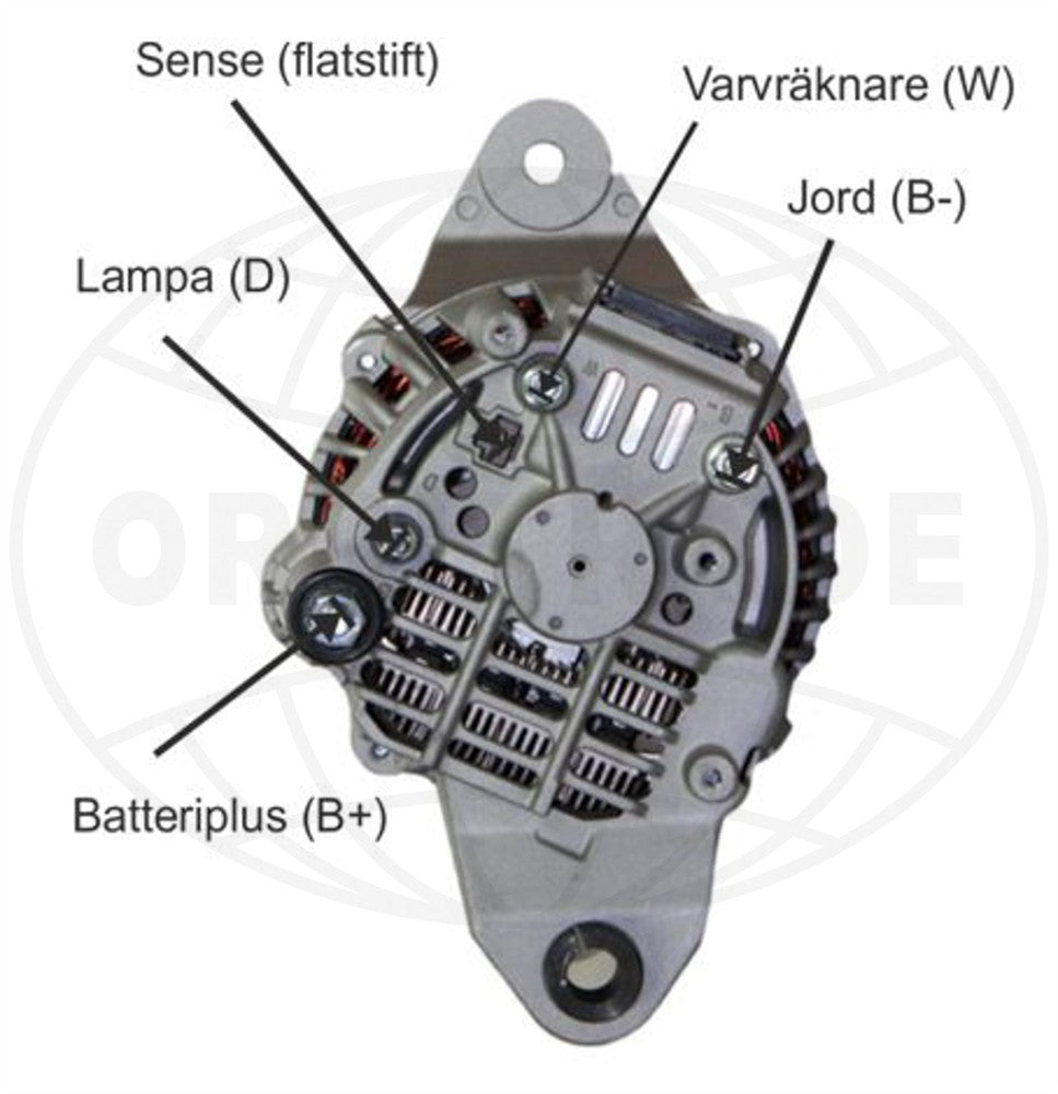 Dynamo, 12V, 115Ah, D1-13, D1-20, D1-30, D2-40, D2-55, D2-75, D4, D6