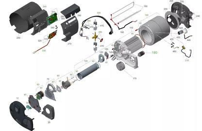 Viftemotor Omfluft Truma Combi (2007+)
