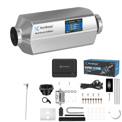 Nordkapp Air Wi-Fi & Bluetooth dieselvarmer Gen 3, 2, 5 eller 8 kW, 12/24 V