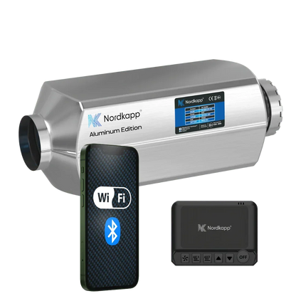 Nordkapp Air Wi-Fi & Bluetooth dieselvarmer Gen 3, 2, 5 eller 8 kW, 12/24 V