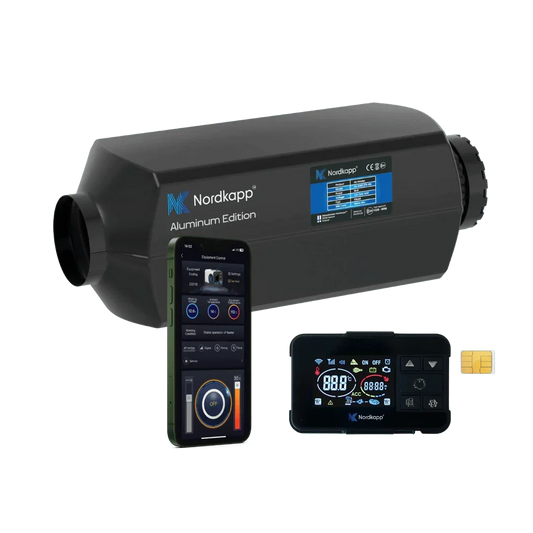 Air GSM 4G/5G Dieselluftvarmer 2kW / 5kW / 8kW, 12V/24V