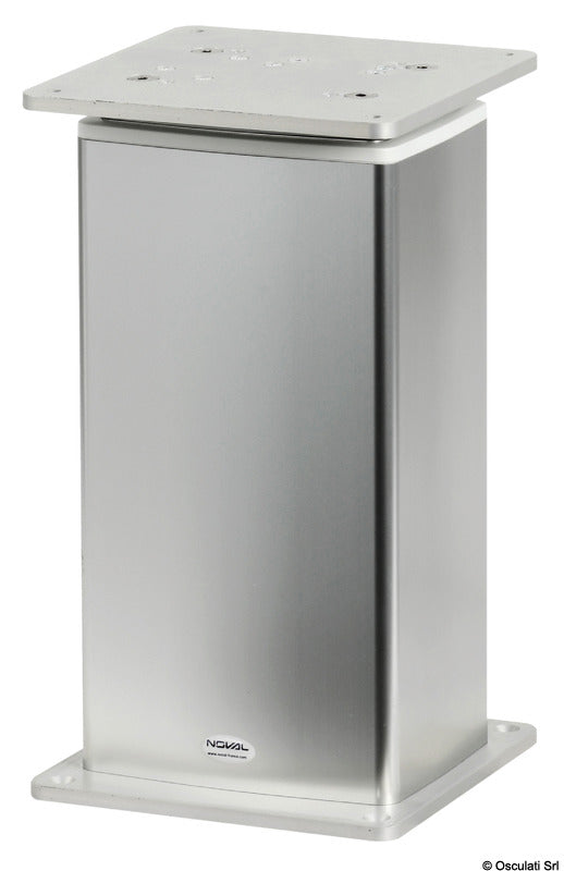 SQUARE-ALU elektrisk bordsøyle 12 V