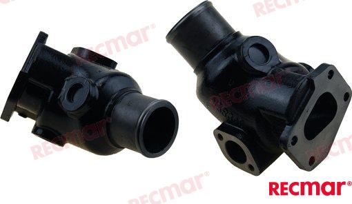 Eksosbend Volvo Penta D2-50, D2-55, 22