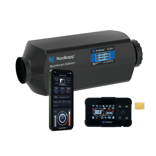 Air GSM 4G/5G Dieselluftvarmer 2kW / 5kW / 8kW, 12V/24V - Marine & Caravan