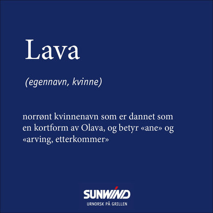 Båltønne Lava, rentbrennende - Marine & Caravan