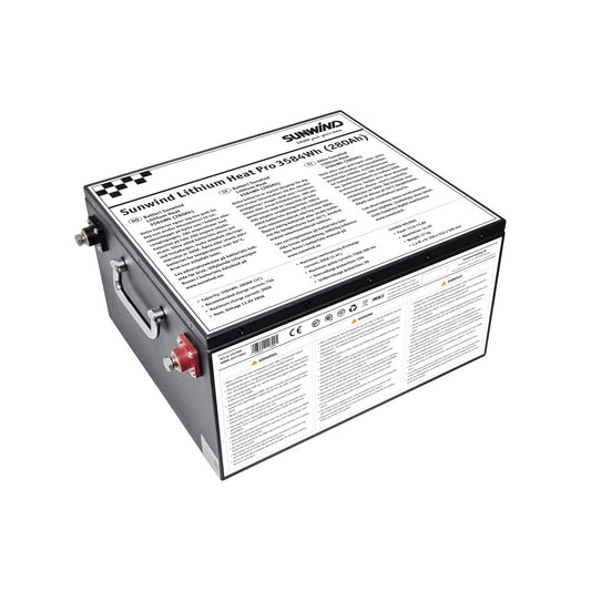 Batteri Sunwind Lithium Heat 12/280At - Marine & Caravan