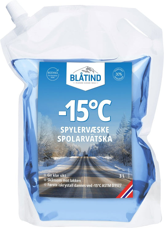 Blåtind Spylervæske 3 liter - Marine & Caravan