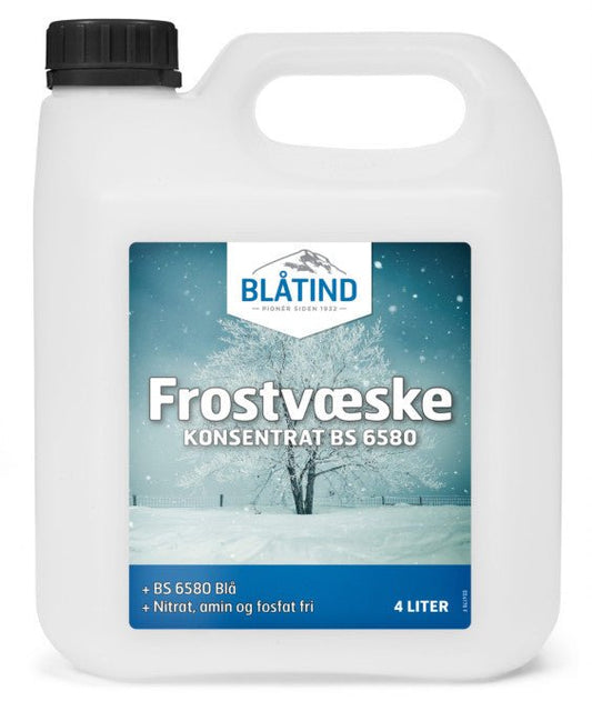 Blåtind Frostvæske kons BS6580 blå 4 l - Marine & Caravan