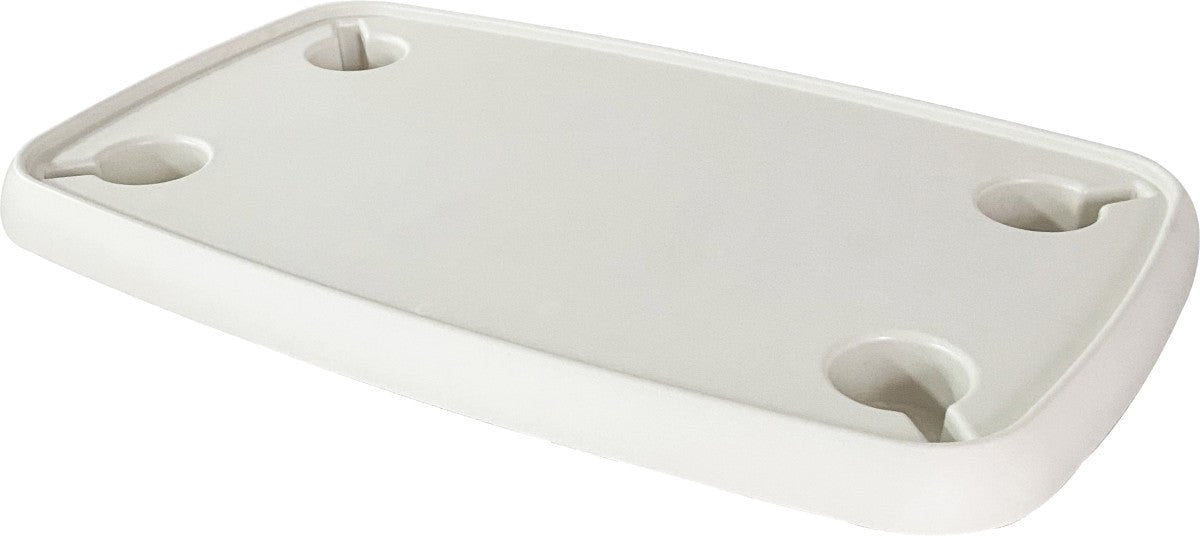 Bordplate, rektangulær med 4 flaskeholdere - Marine & Caravan