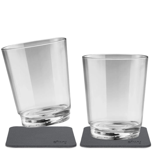 Magnetisk Glass Classic Plast - 2 stk