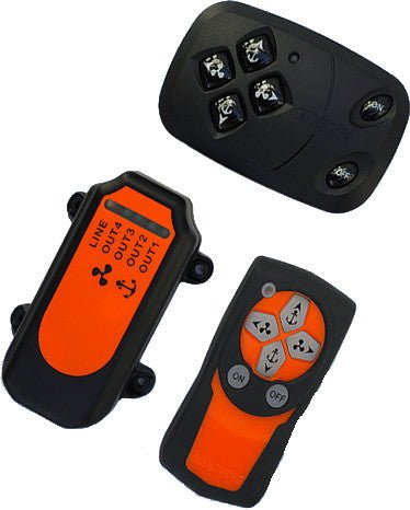 Dashbord - og fjernkontroll til ankervinsj og baugpropell - Marine & Caravan