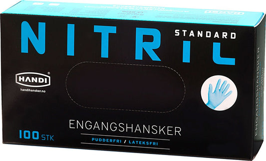 Engangshansker Nitrile 100 stk - Marine & Caravan