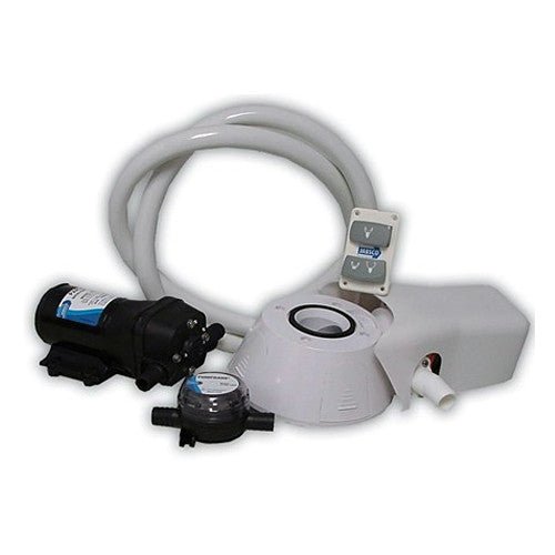 Jabsco Quiet Flush kit med pumpe - Marine & Caravan