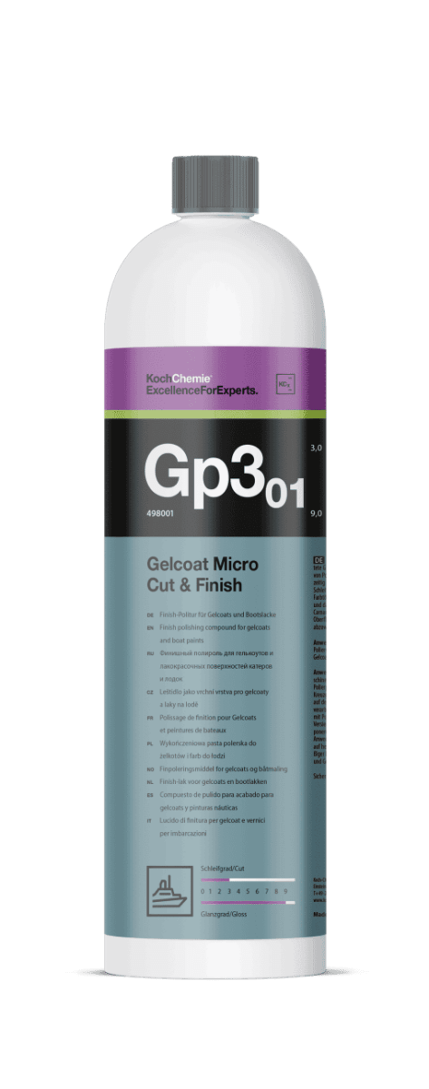 Koch-Chemie Gelcoat Micro Cut & Finish (1L) Gp3.01 - Marine & Caravan