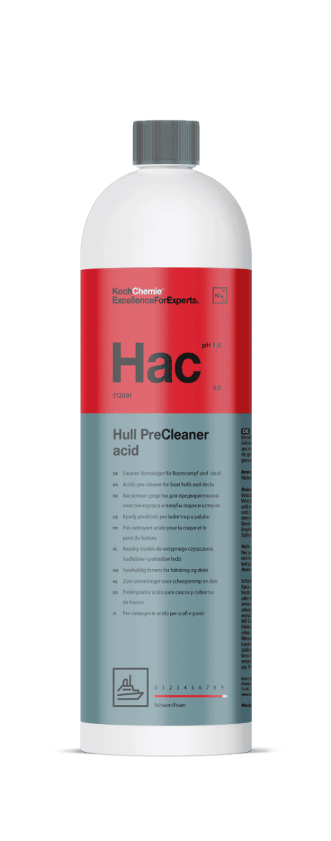 Koch-Chemie Hull PreCleaner Acid (1L) Hac - Marine & Caravan