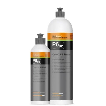 Koch-Chemie One Cut & Finish P6.02 – Medium poleringsmiddel m/ voks (250ML) - Marine & Caravan